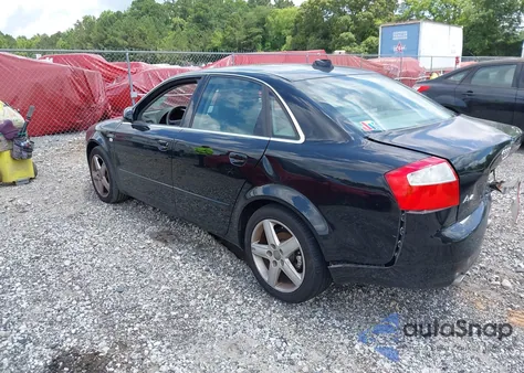 2004 Audi A4 3.0 из США, поврежденный, VIN WAULT68E44A287816